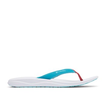 Columbia Teenslippers Dames, Flip Sandal Blauw, 73KZOMVQL